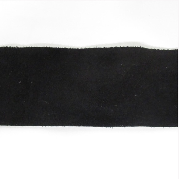 authentic SAINT LAURENT pieced suede wide BELT - Picture 8 of 13